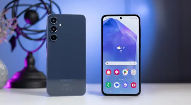 Conoce cuáles son las funciones y características del Samsung Galaxy A55.