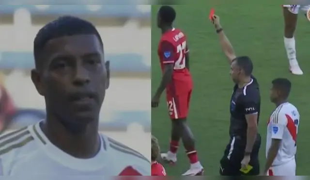 Miguel Araujo salió expulsado del Perú vs. Canadá tras mensaje del árbitro.
