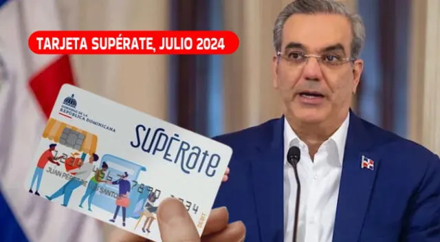 Conoce si te corresponde tener la tarjeta Supérate de julio 2024. Conoce si te corresponde tener la tarjeta Supérate de julio 2024.