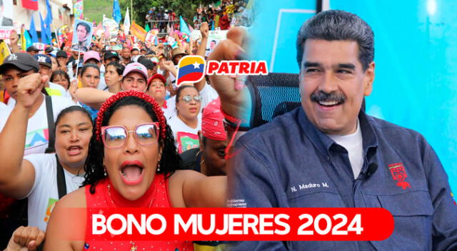 En las redes sociales se está difundiendo el supuesto pago del Bono Mujeres 2024 de $1.650 a través del Sistema Patria. En las redes sociales se está difundiendo el supuesto pago del Bono Mujeres 2024 de $1.650 a través del Sistema Patria.