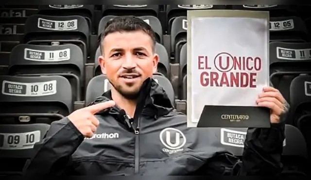 Gabriel Costa fue presentado en Universitario de Deportes.