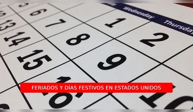 Conoce los feriados y días festivos en Estados Unidos para agosto 2024.