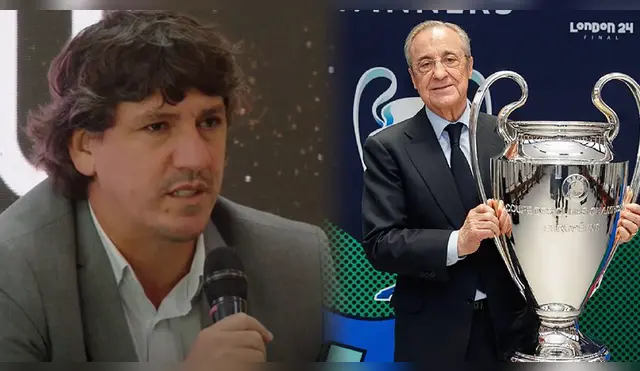 Ferrari señaló que lo comparan con el presidente del Real Madrid por su trabajo en la 'U'.