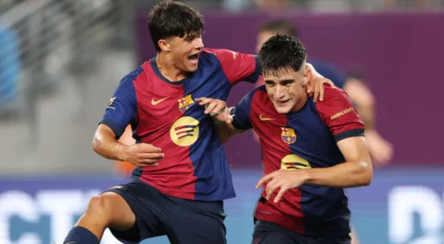 Pau Víctor se mandó con un doblete en la victoria de Barcelona sobre Real Madrid