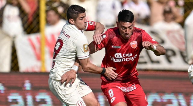 Universitario y Sport Huancayo se enfrentaron por el Torneo Clausura 2024.