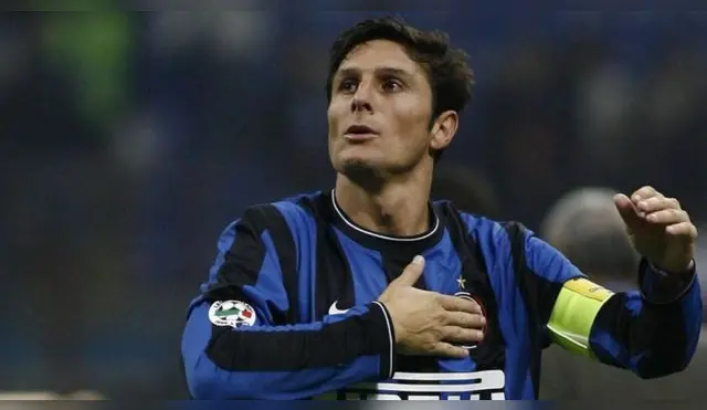 Zanetti se retiró el 2014 en el Inter de Milan
