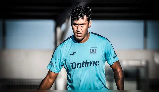 Renato Tapia entrena con Leganés a la espera de su debut.