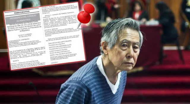 Gobierno del Perú declaro Duelo Nacional por muerte de Alberto Fujimori. Gobierno del Perú declaro Duelo Nacional por muerte de Alberto Fujimori.