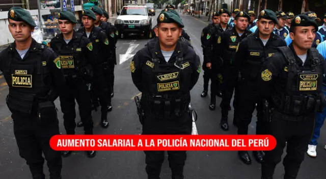 El ministro del Interior dio a conocer ya se confirmó el aumento salarial a la PNP. El ministro del Interior dio a conocer ya se confirmó el aumento salarial a la PNP.