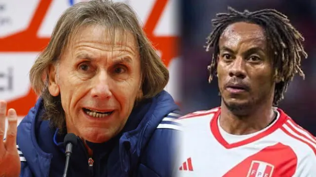 Ricardo Gareca habló sobre las polémicas declaraciones de André Carrillo Ricardo Gareca habló sobre las polémicas declaraciones de André Carrillo