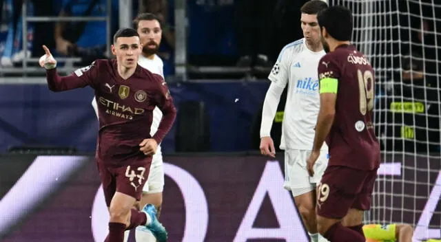 Phil Foden anotó el segundo tanto del Manchester City en Bratislava Phil Foden anotó el segundo tanto del Manchester City en Bratislava
