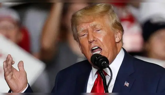 Esto pasó con Donald Trump en un discurso en la ciudad de Milwaukee.