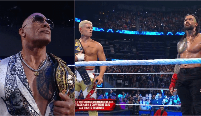WWE Bad Blood 2024 terminó con el regreso de The Rock.