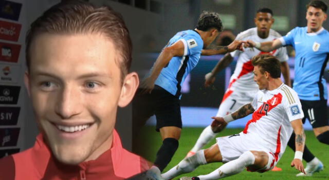 Oliver Sonne declaró tras el triunfo de Perú sobre Uruguay Oliver Sonne declaró tras el triunfo de Perú sobre Uruguay