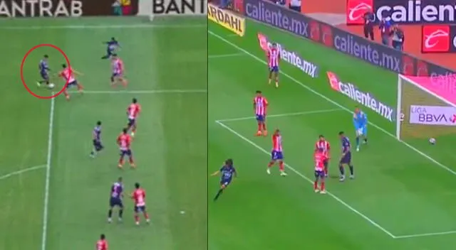 Piero Quispe y su gran aporte en el triunfo de Pumas sobre San Luis. Piero Quispe y su gran aporte en el triunfo de Pumas sobre San Luis.
