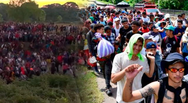 Cientos de inmigrantes ecuatorianos luchan para ingresar a Estados Unidos. Cientos de inmigrantes ecuatorianos luchan para ingresar a Estados Unidos.
