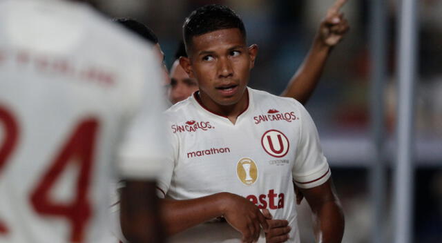 Edison Flores y su publicación tras conquistar el título nacional. Edison Flores y su publicación tras conquistar el título nacional.