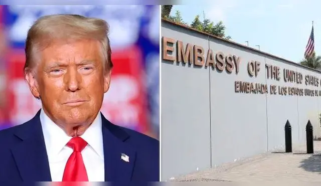 Con el triunfo de Donald Trump, la embajada de EE. UU. emitió un importante mensaje.
