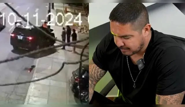Juan Vargas se refirió al choque que tuvo con su vehículo en calle limeña.