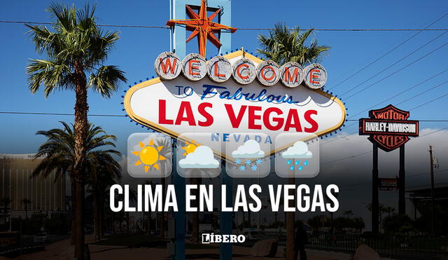 Clima y pronóstico del tiempo en Las Vegas hoy, lunes 28 de abril de 2025, según National Weather Service. | Foto: Composición Líbero Clima y pronóstico del tiempo en Las Vegas hoy, lunes 28 de abril de 2025, según National Weather Service. | Foto: Composición Líbero
