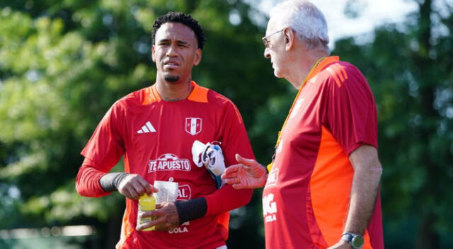 Pedro Gallese con Jorge Fossati en la 'bicolor'