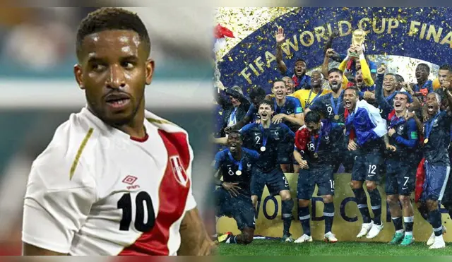 Farfán tuvo una conversación con crack francés que lo elogió.