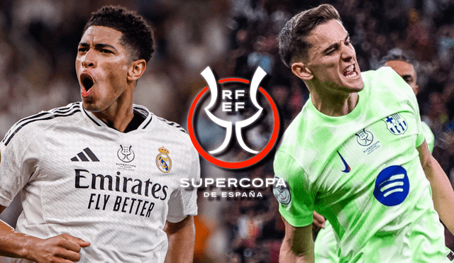 Real Madrid y Barcelona se disputan el título de la Supercopa de España 2025. Real Madrid y Barcelona se disputan el título de la Supercopa de España 2025.