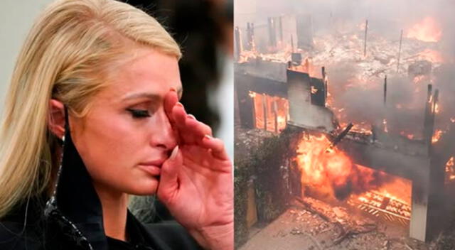 Paris Hilton mostró su mansión destruída por incendios en California. Paris Hilton mostró su mansión destruída por incendios en California.