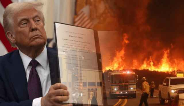 Donald Trump propone eliminar FEMA tras su visita a Carolina del Norte.
