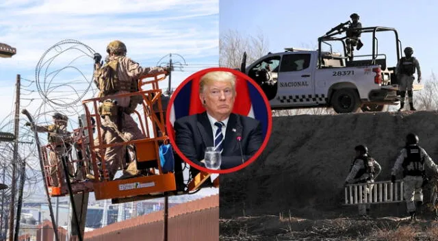 Sheinbaum organiza un operativo en la frontera norte tras la negociación acordada con Trump. Sheinbaum organiza un operativo en la frontera norte tras la negociación acordada con Trump.