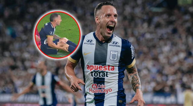 Pablo Lavandeira salió lesionado.