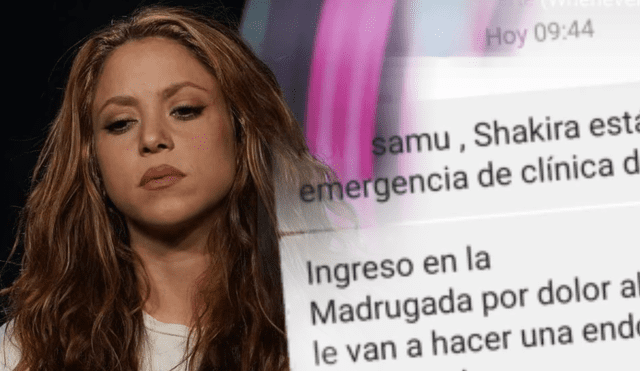 Shakira fue internada de emergencia a poco de su concierto en Lima