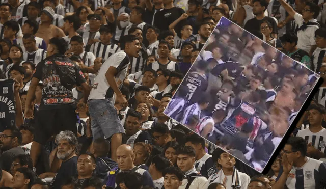 Hinchas de Alianza Lima se pelearon en tribuna sur de Matute previo al partido ante Boca Juniors.
