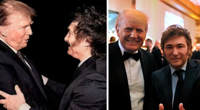 Milei y Trump se reúnen en conferencia y anuncian "reciprocidad de aranceles".