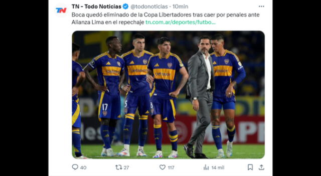 La derrota podría poner en riesgo el puesto de Fernando Gago como técnico de Boca Juniors.
