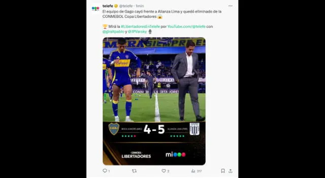 Es el segundo año consecutivo que Boca Juniors se queda sin Copa Libertadores.