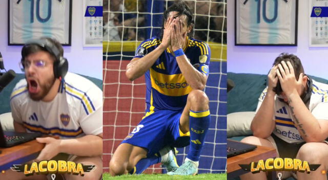 El streamer argentino no pudo creer que su equipo fuera eliminado por una conjunto peruano en la mismísima Bombonera.
