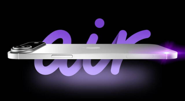 Este será el nuevo iPhone 17 Air, el teléfono más potente y DELGADO de Apple, que será presentado en septiembre del 2025.