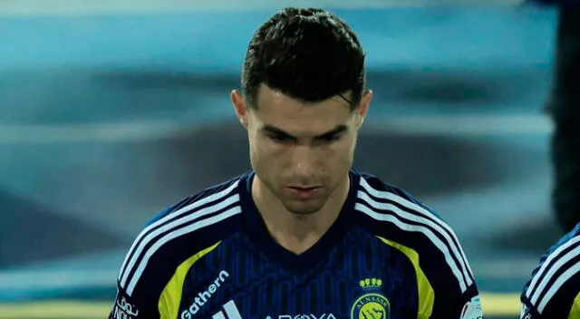 Cristiano Ronaldo no pudo darle la victoria a Al Nassr. Cristiano Ronaldo no pudo darle la victoria a Al Nassr.