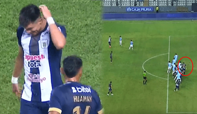 VAR anuló lo que pudo ser el primer gol de Alan Cantero con Alianza Lima este 2025. VAR anuló lo que pudo ser el primer gol de Alan Cantero con Alianza Lima este 2025.