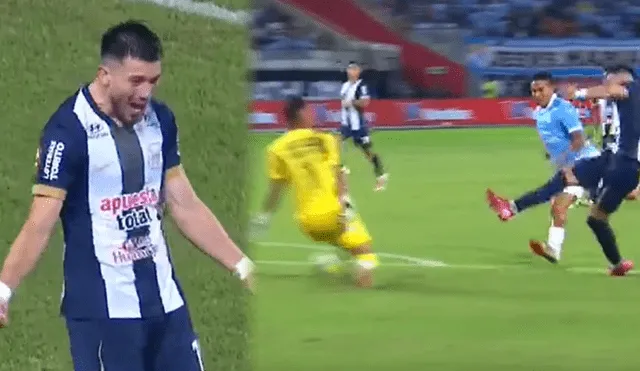 Alan Cantero marcó su primer gol con Alianza Lima ante Sporting Cristal.