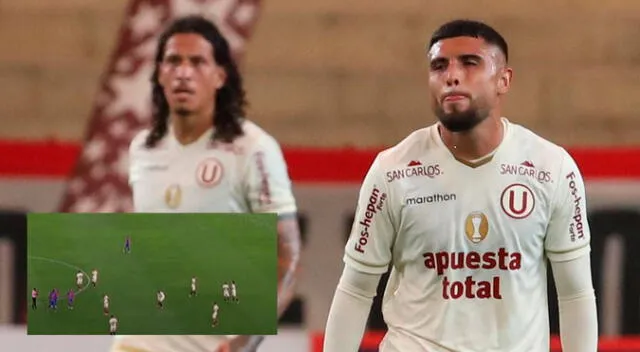 Ureña y Riveros discutieron en pleno partido de Universitario