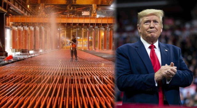 El mercado estadounidense representa menos del 10% de las exportaciones peruanas de cobre, mayormente dirigidas a China.