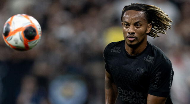 André Carrillo se disculpó con los hinchas del Corinthians por la derrota ante Barcelona SC.