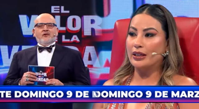La aún esposa de Christian Cueva será la primera invitada de 'El Valor de la Verdad'.