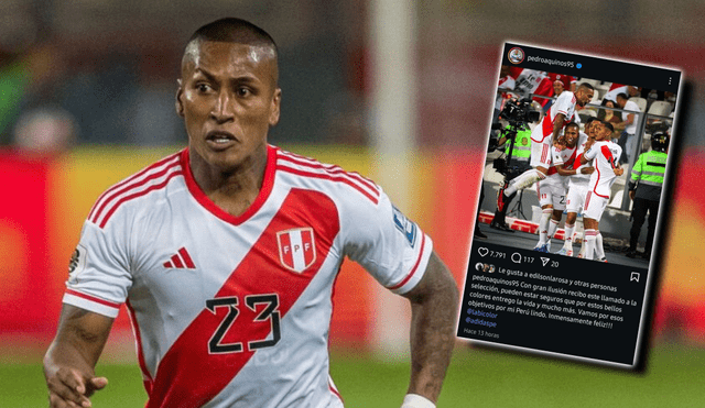 Pedro Aquino es de las sorpresas en la reciente convoctoria de la selección peruana.