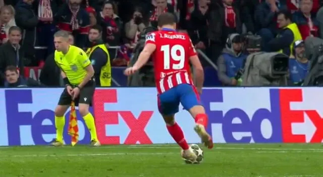 Julián Álvarez le anotó a Real Madrid en tanda de penales, pero lo anularon.
