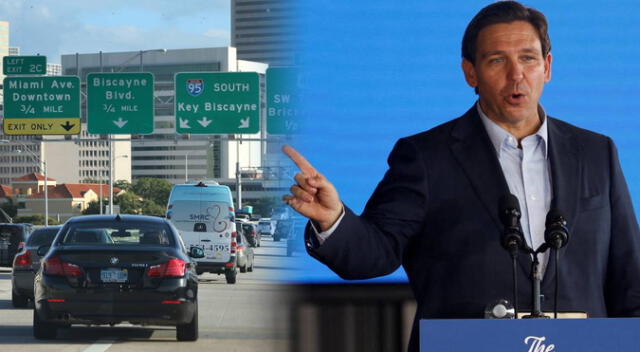 La ley HB 403, firmada por Ron DeSantis, reforma las matrículas vehiculares en Florida. La ley HB 403, firmada por Ron DeSantis, reforma las matrículas vehiculares en Florida.