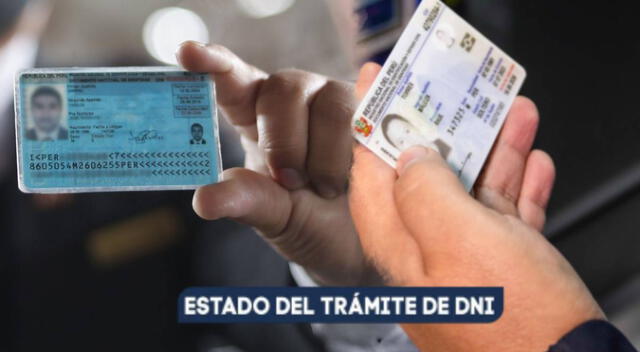 CONOCE cómo va el trámite del DNI en RENIEC