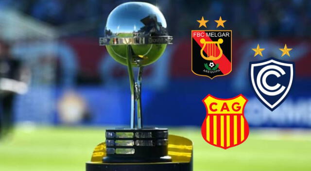 Grupos de Melgar, Cienciano y Atlético Grau en la Copa Sudamericana 2025